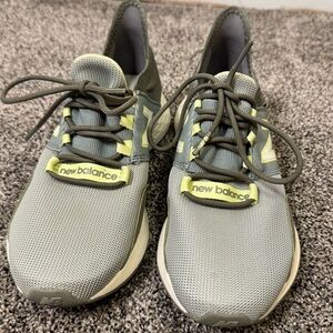 Green/grqy New balance FIGS colab shoes